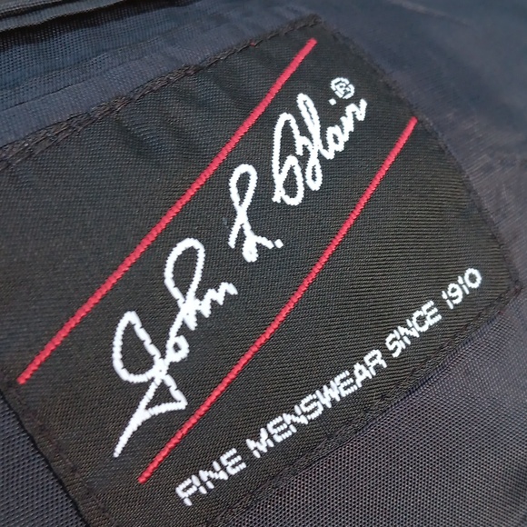 JOHN L. BLAIR MEN'S CLASSIC PURE WOOL LUXURY BLAZER W/GOLD BUTTON ACCENTS (USA) - Picture 12 of 17